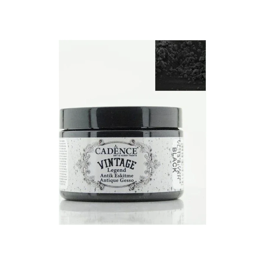 Cadence Vintage Legend Antik Eskitme 150 Ml. Vl-13 Siyah