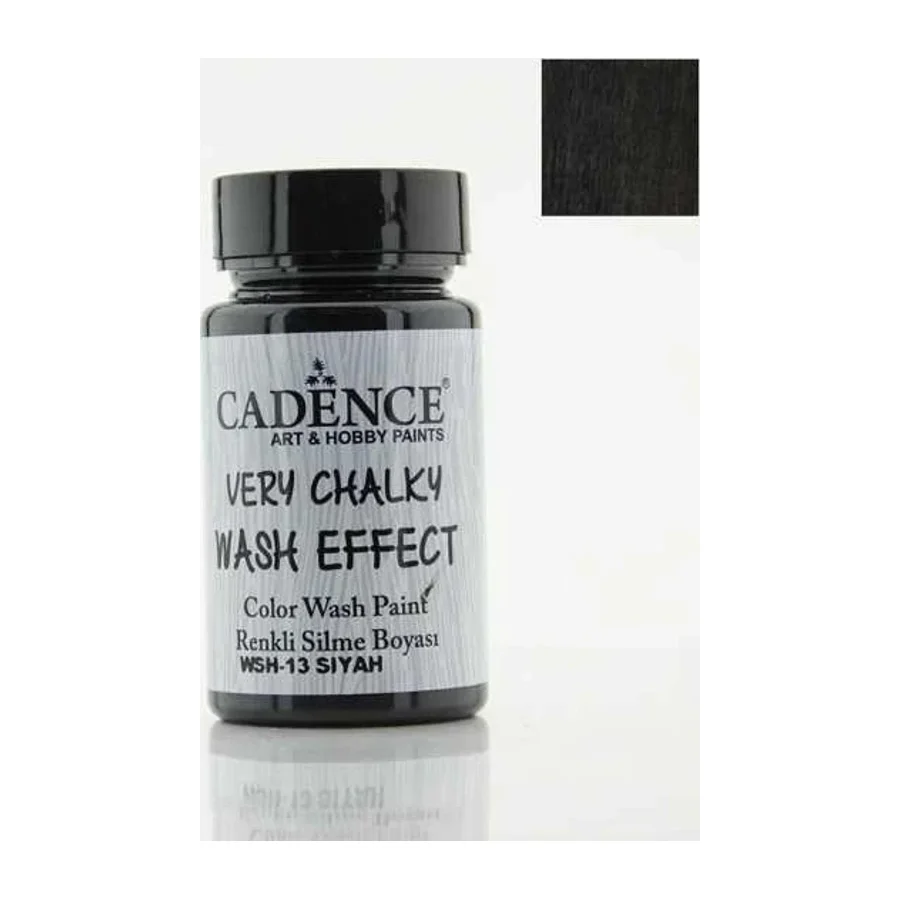 Cadence Wash Effect Renkli Silme Boyası 90 ml. 13 SİYAH