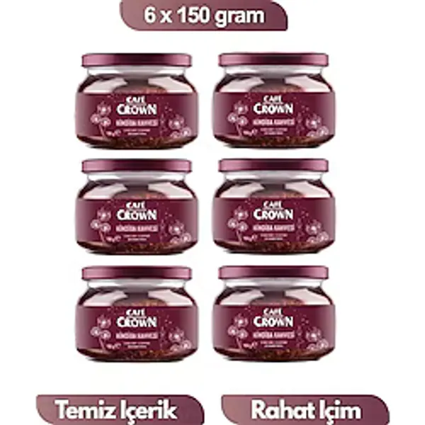 Cafe Crown Hindiba Kahvesi 6X150GRAM - 900 gr