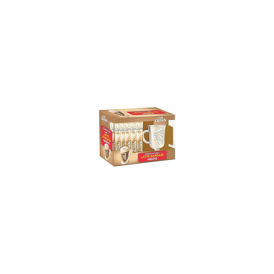 Cafe Crown Latte 17 gr 16'lı Hazır Kahve