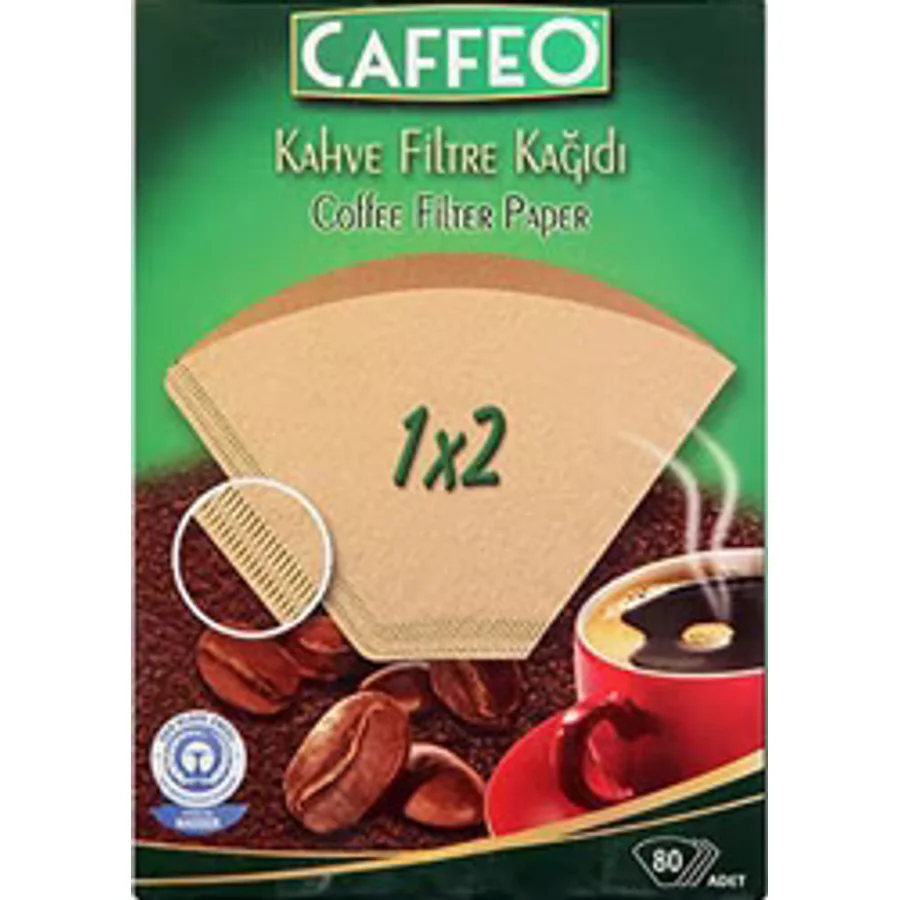 Caffeo 1X2 80'li Filtre Kahve Kağıdı