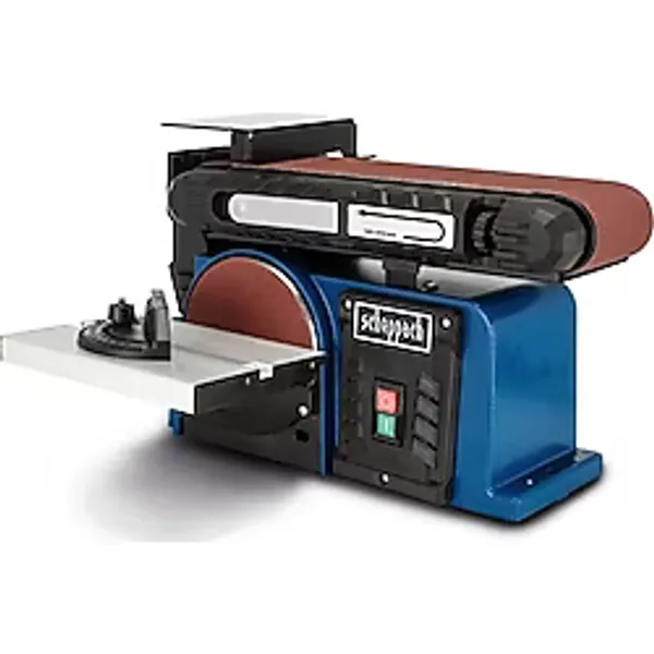 Caftra Scheppach BTS900 Tezgah Üstü Bant ve Disk Zımpara Makinası 370 Watt