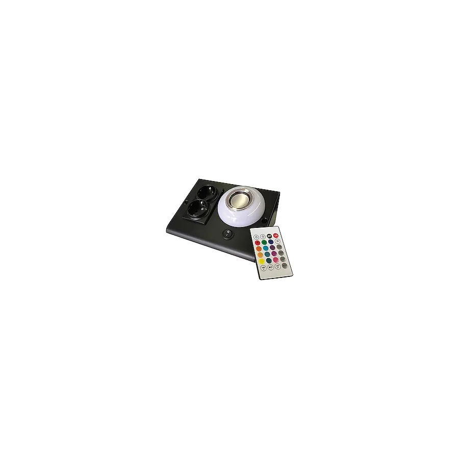 Çağatay Elektrik Müzik Çalarlı Tezgah Altı Aydınlatma Rgb Ledli Bluetooth Bağlantı Siyah (Uzatma Kablolu)