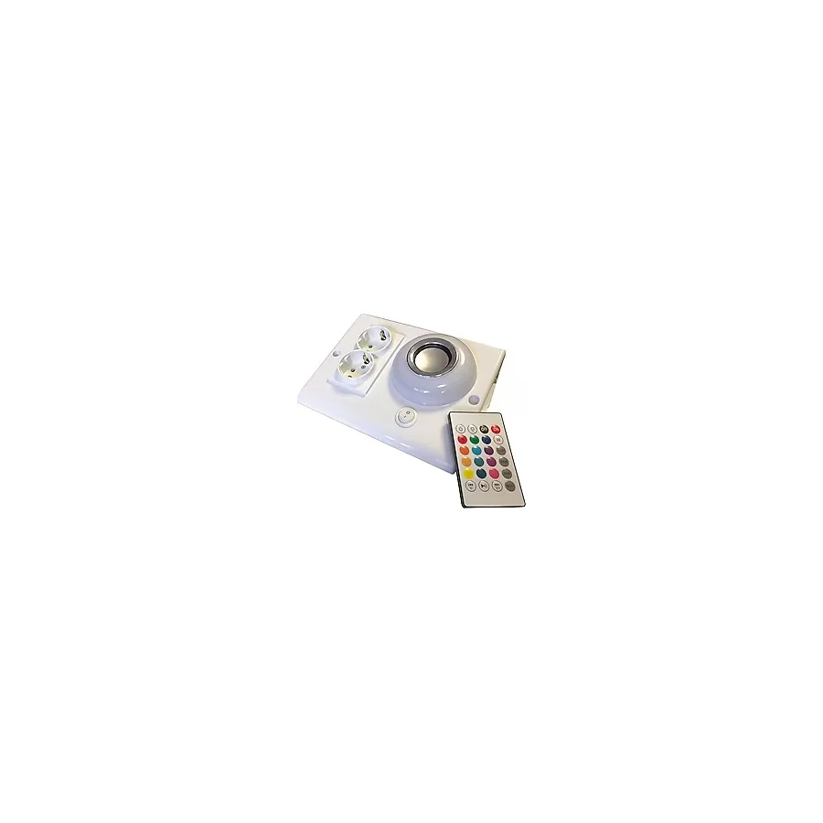 Çağatay Elektrik Müzik Çalarlı Tezgah Altı Aydınlatma Rgb Ledli Bluetooth Bağlantı Beyaz (Uzatma Kablolu)