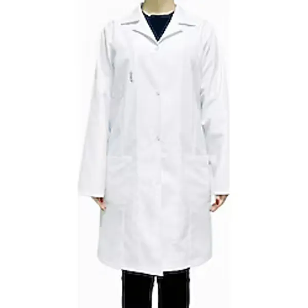 Çağdaş İş Güvenliği Ekipmanları Çağdaş Alpaka Kumaş Bayan Laboratuvar Önlüğü Doktor Önlüğü Hemşire Önlüğü Öğretmen Önlüğü - Beyaz - 2XL