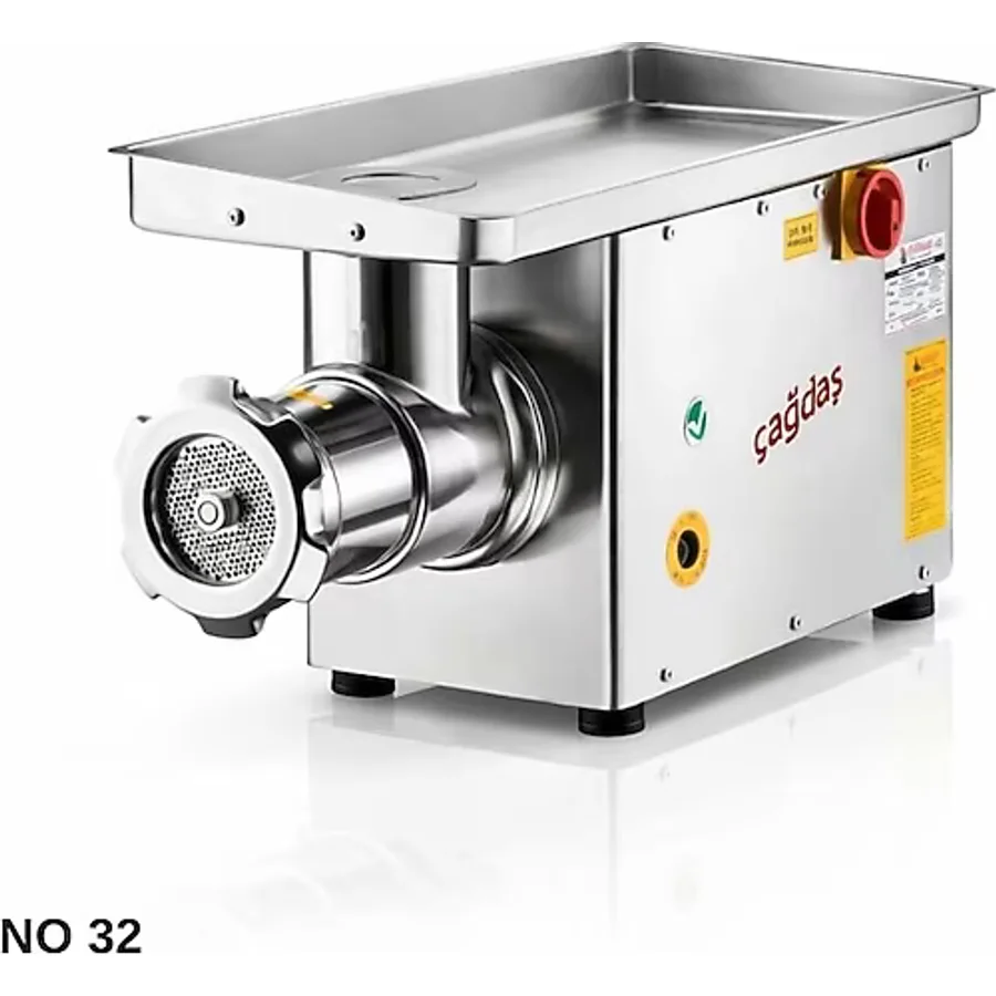 Çağdaş Makina Çağdaş No 32 Sifero Çelik Kaplama Kıyma Makinesi 220v