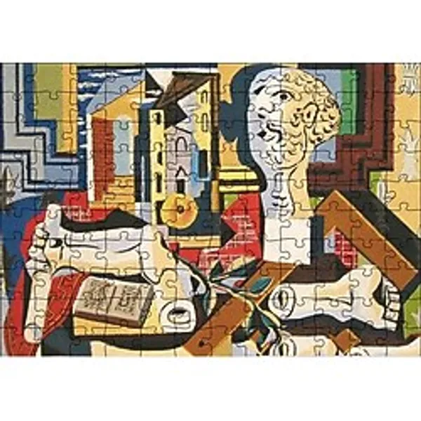 Cakapuzzle Studio Plaster Head1925 by Pablo Picasso Puzzle Yapboz MDF Ahşap