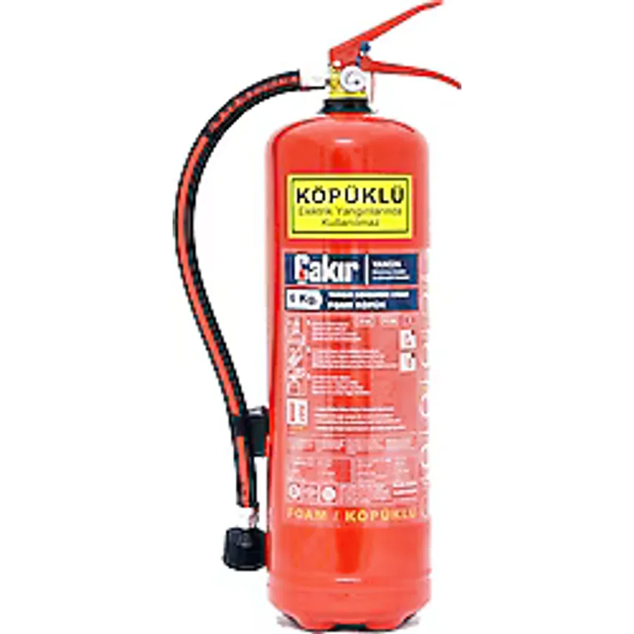 Çakır Yangın AB Tipi Köpüklü 9 kg Yangın Tüpü