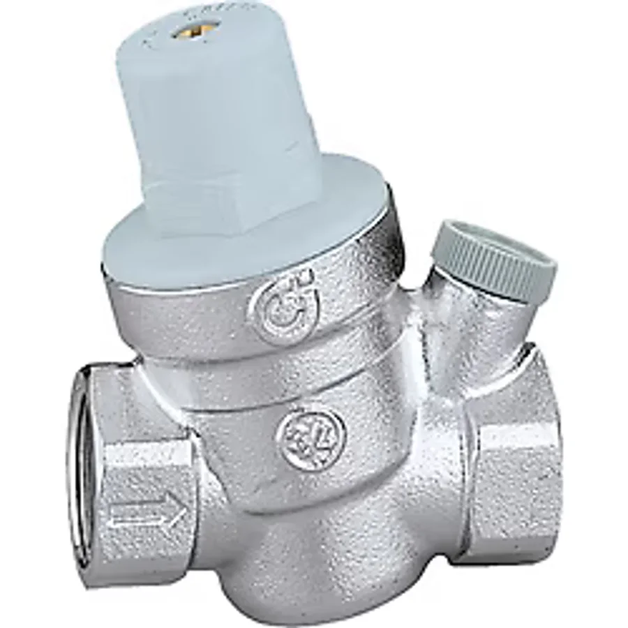 CALEFFI 533451 Eğimli Basınç Düşürücü Vana. Değiştirilebilir Kartuş Ve Pislik Tutucu 3/4
