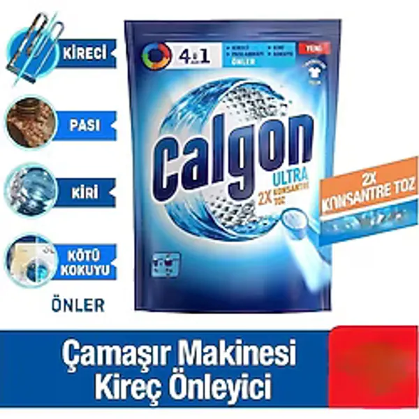 Calgon Kireç Önleyici 4'Ü 1 Arada Ultra Konsantre Toz 750 Gr