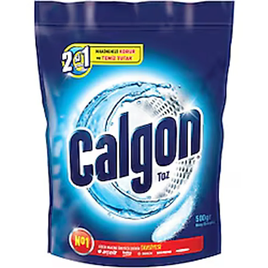 Calgon Toz 500 gr 18'li Paket Kireç Önleyici