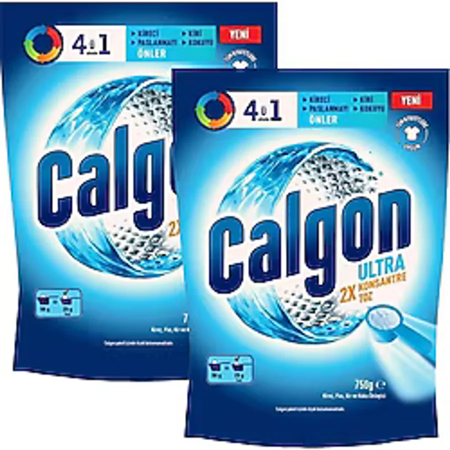Calgon Ultra Konsantre Kireç Önleyici 750 gr 2'li