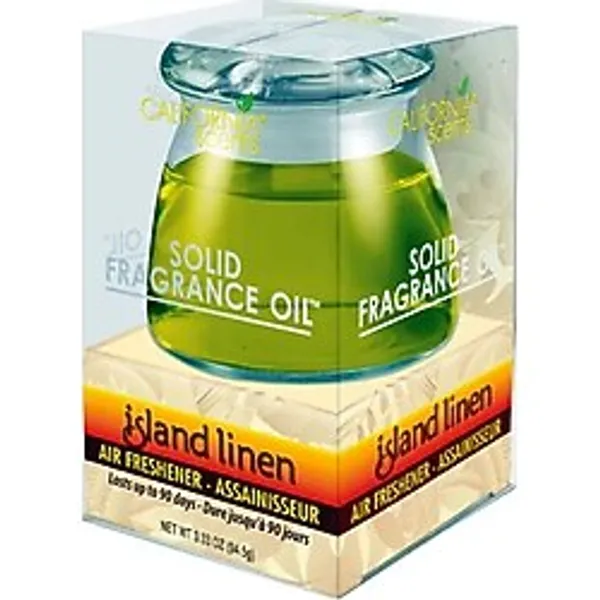 California Scents Cam Şişe Katı Parfüm Yoğun Esans Yağlı Tropik Ada Kokusu - Ev & Ortam Kokusu