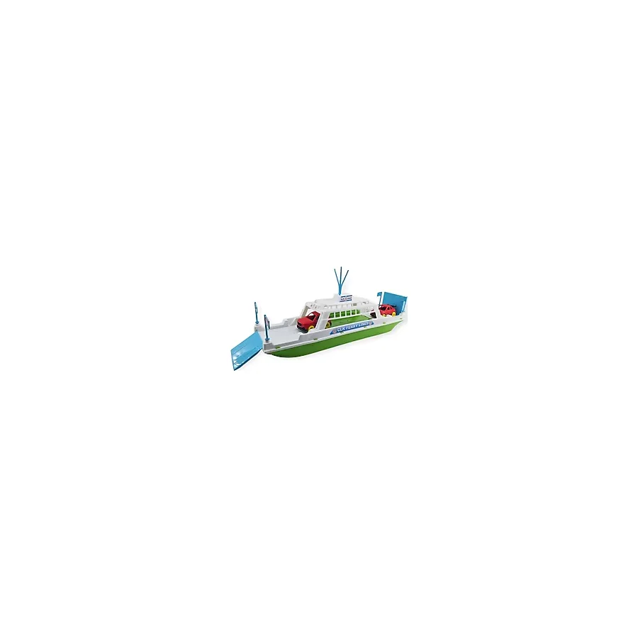 Çalkan Oyuncak Feribot Araç Taşııyan Gemi 45 cm - Yeşil