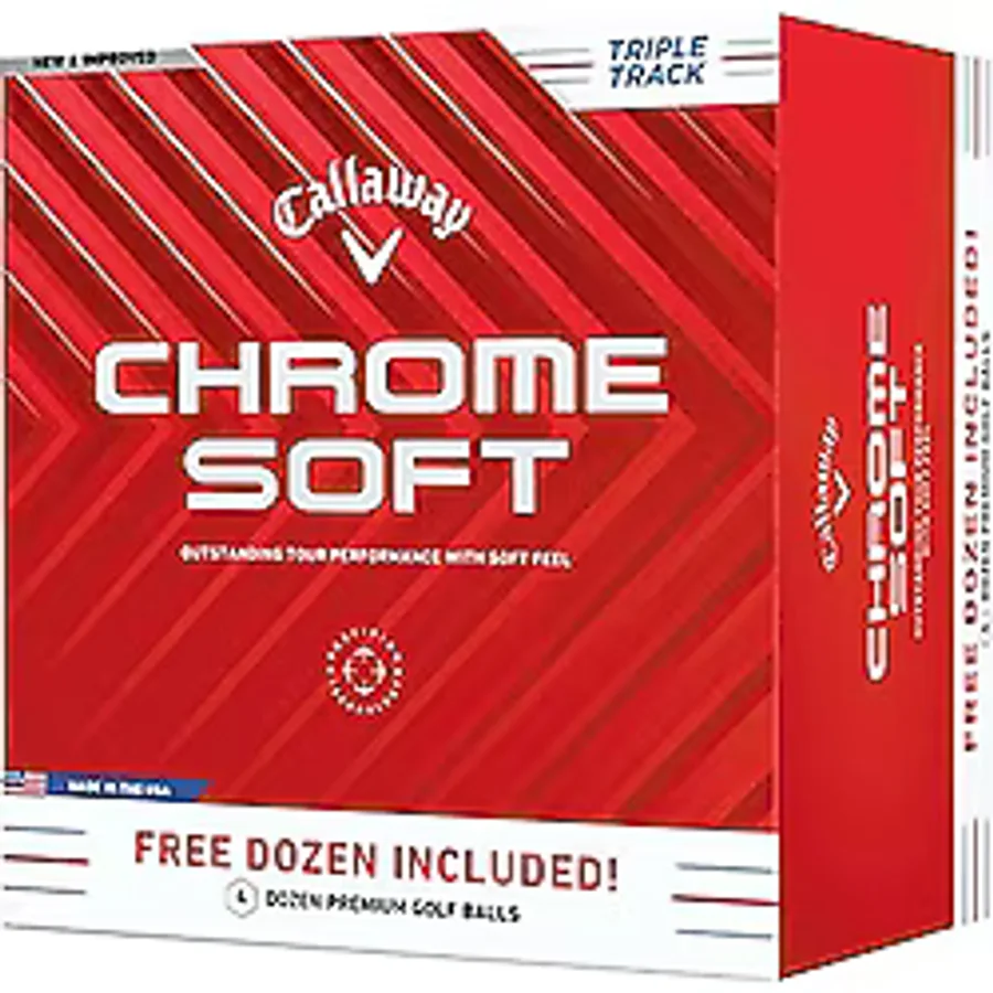 Callaway BL CG Chrome Soft 24 TRPLTRK Golf Ball