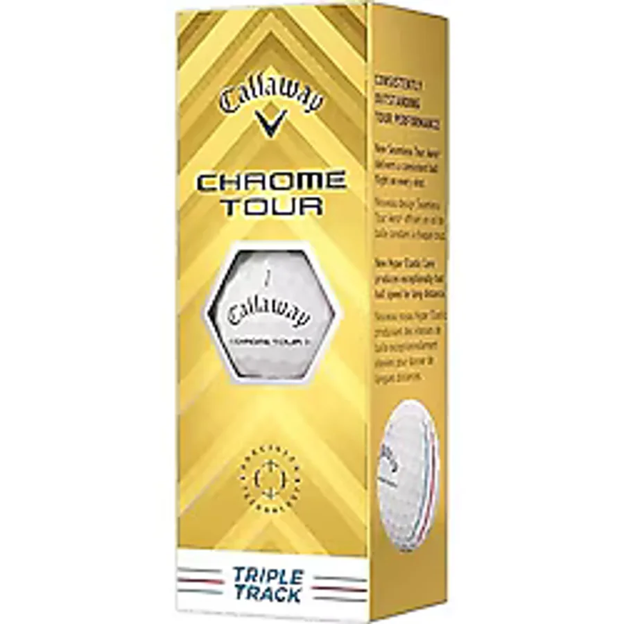 Callaway Bl Chrome Tour 24 Triple Track Golf Topu - 3lü