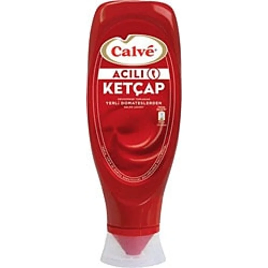 Calve Acılı Ketçap 600 gr