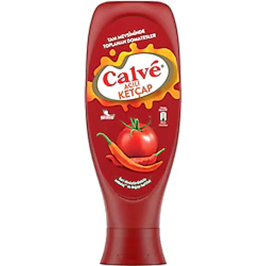 Calve Acılı Ketçap 610 gr