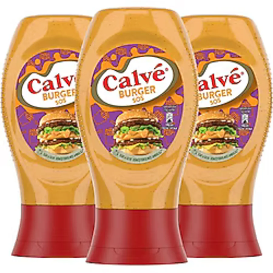 Calve Burger Sos 245 gr X3