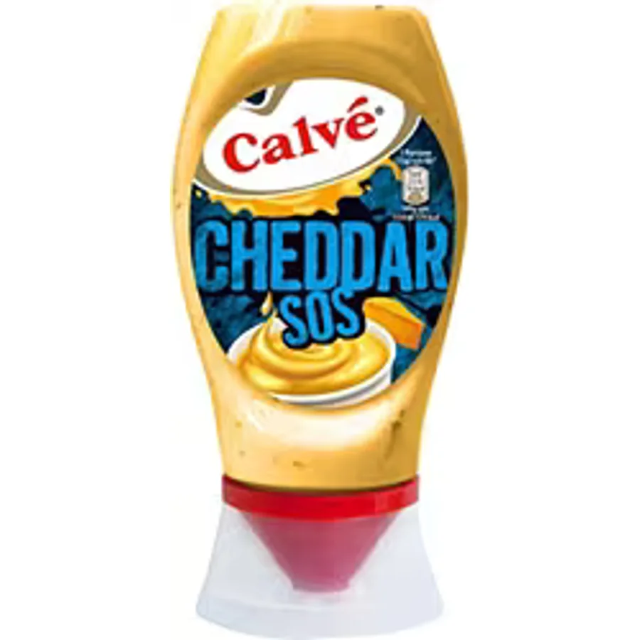 Calve Cheddar Sos 240 gr