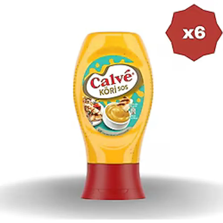Calve Köri Sos 260 gr - (6 Adet)