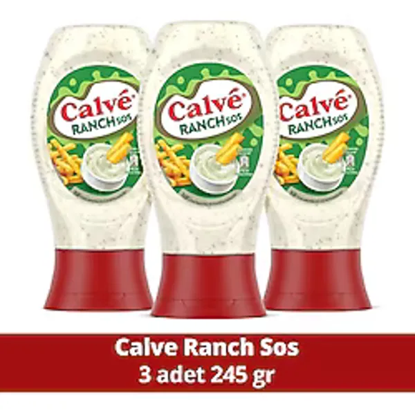 Calve Sos Ranch 245 gr X3 Adet