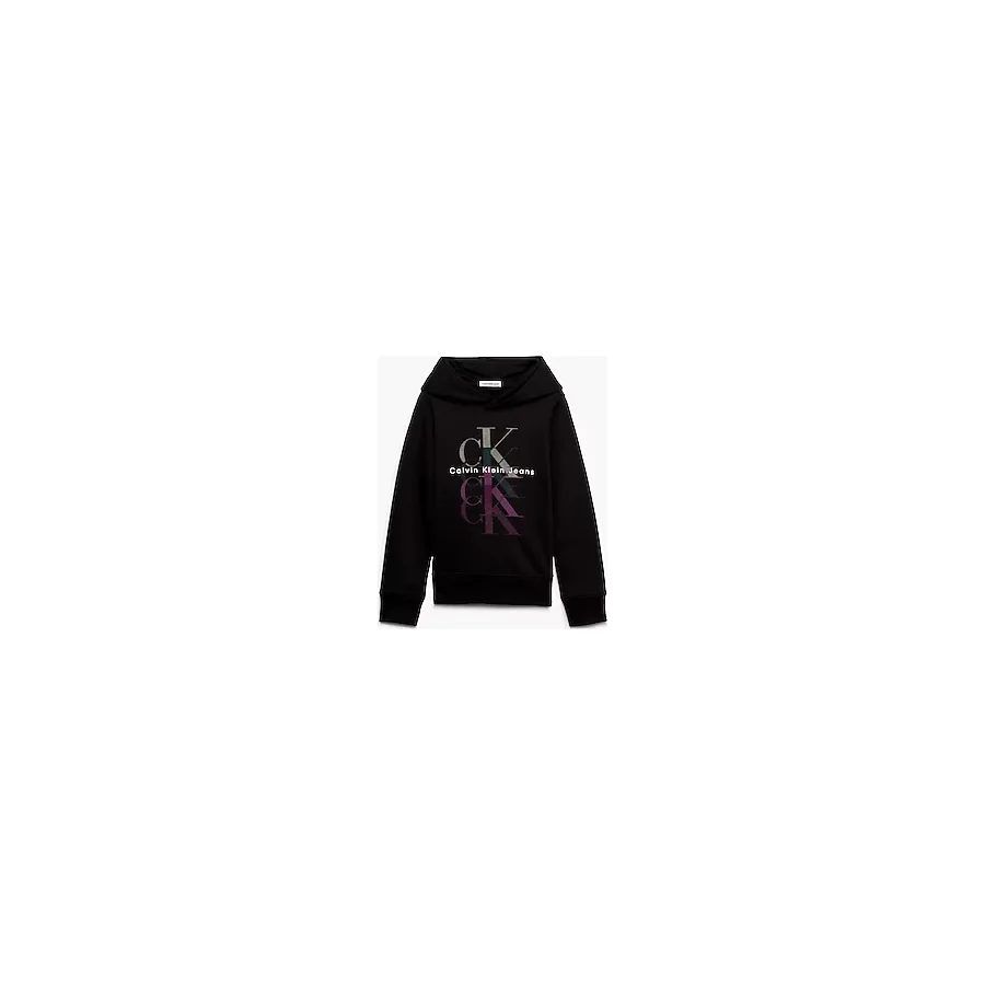 Calvin Klein Boxy Fleece Logo IG0IG02211 Kapüşonlu Çocuk Sweatshirt