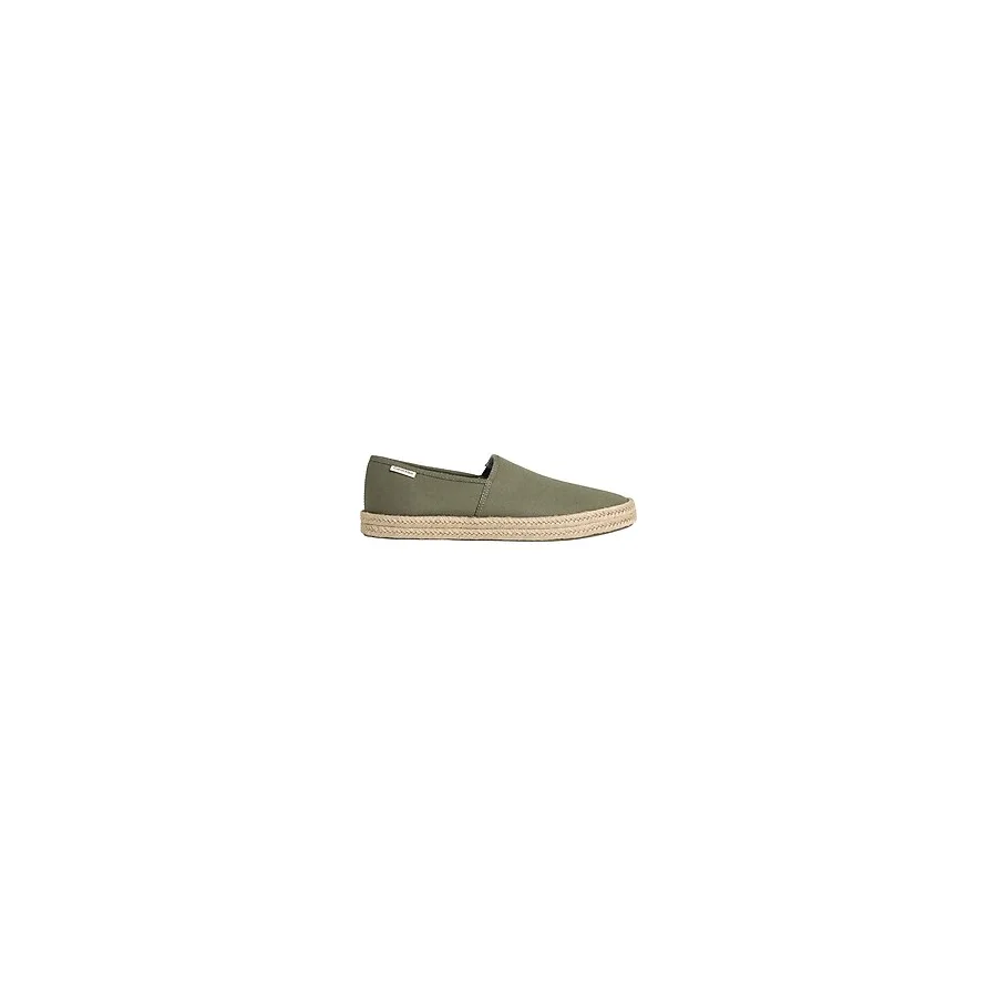 Calvin Klein Calvın Kleın Erkek Marka Logolu Günlük Kullanıma Uygun Haki Espadril HM0HM02076 Ldı - 45