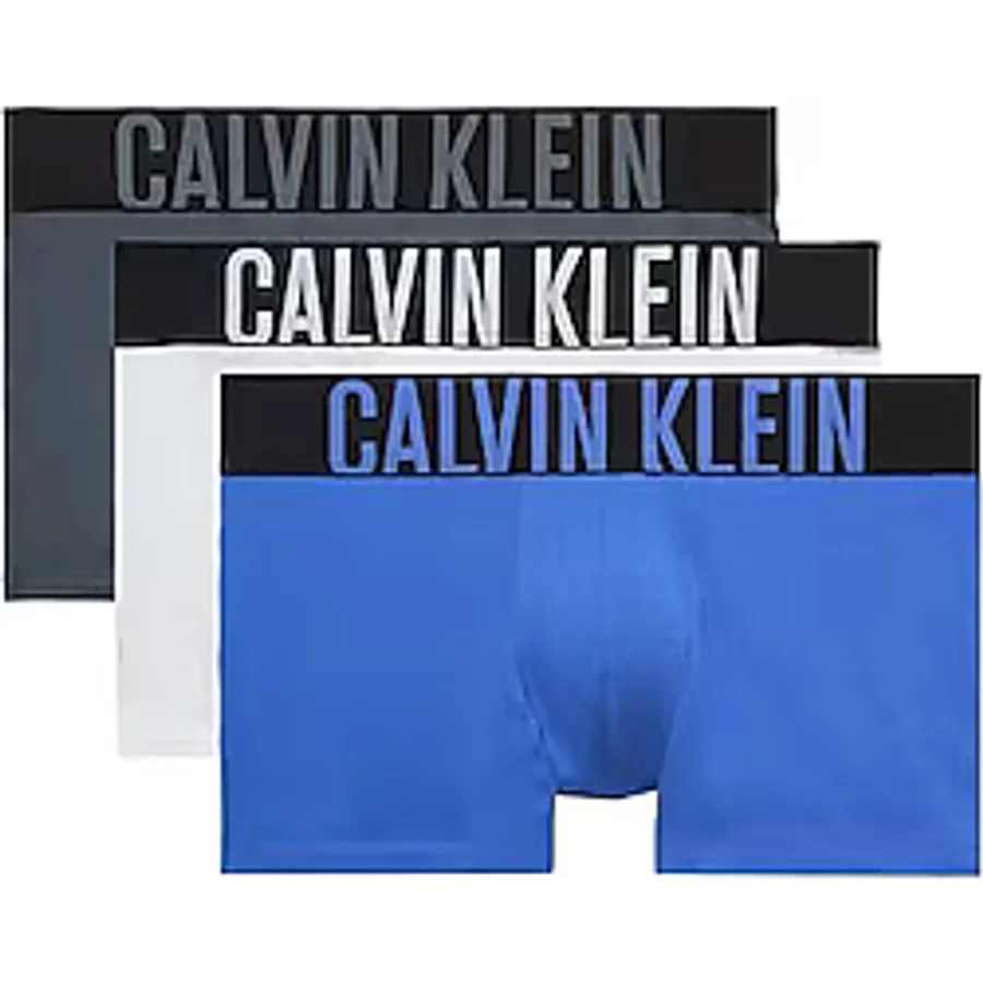 Calvin Klein Erkek 3'lü Siyah Boxer 000NB3608A