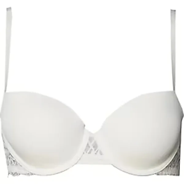 Calvin Klein Kadın Lightly Lined Balconette Sütyen Ivory 0B