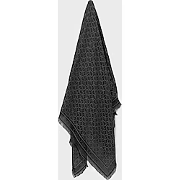 Calvin Klein Logo Baskılı 130 x 130 cm Modal Şal LV04F8054GUB1 ŞAL LV04F8054G UB1