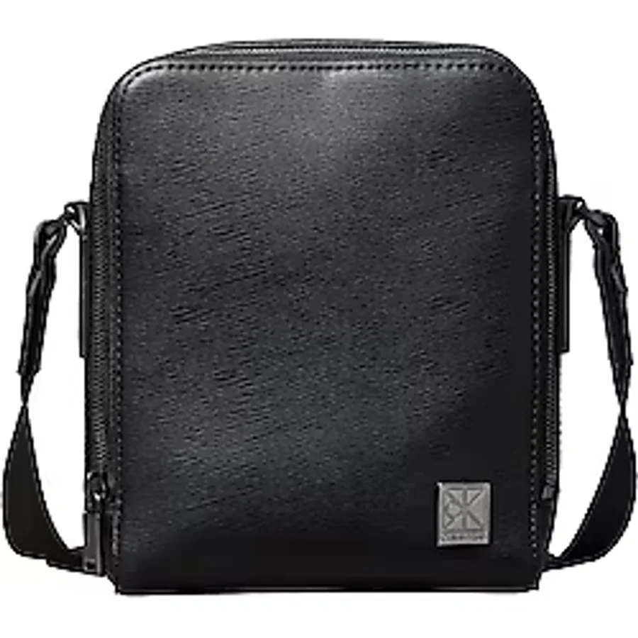 Calvin Klein Siyah Erkek Postacı Çantası EMBLEM HW REPORTER