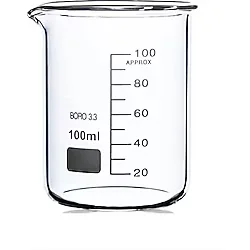 Cam Beher - Isıya Dayanıklı Borosilikat Cam - 100 ml