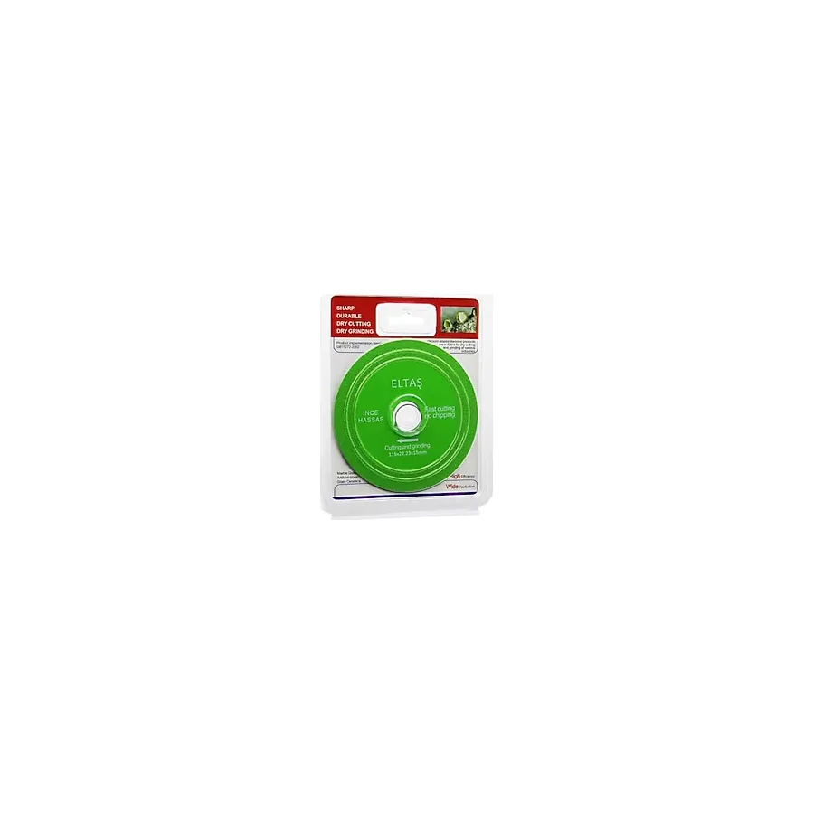 CAM KESME YEŞİL HASSAS KESİCİ DİSK - TAŞLAMA 115X22X23X15MM (5122)
