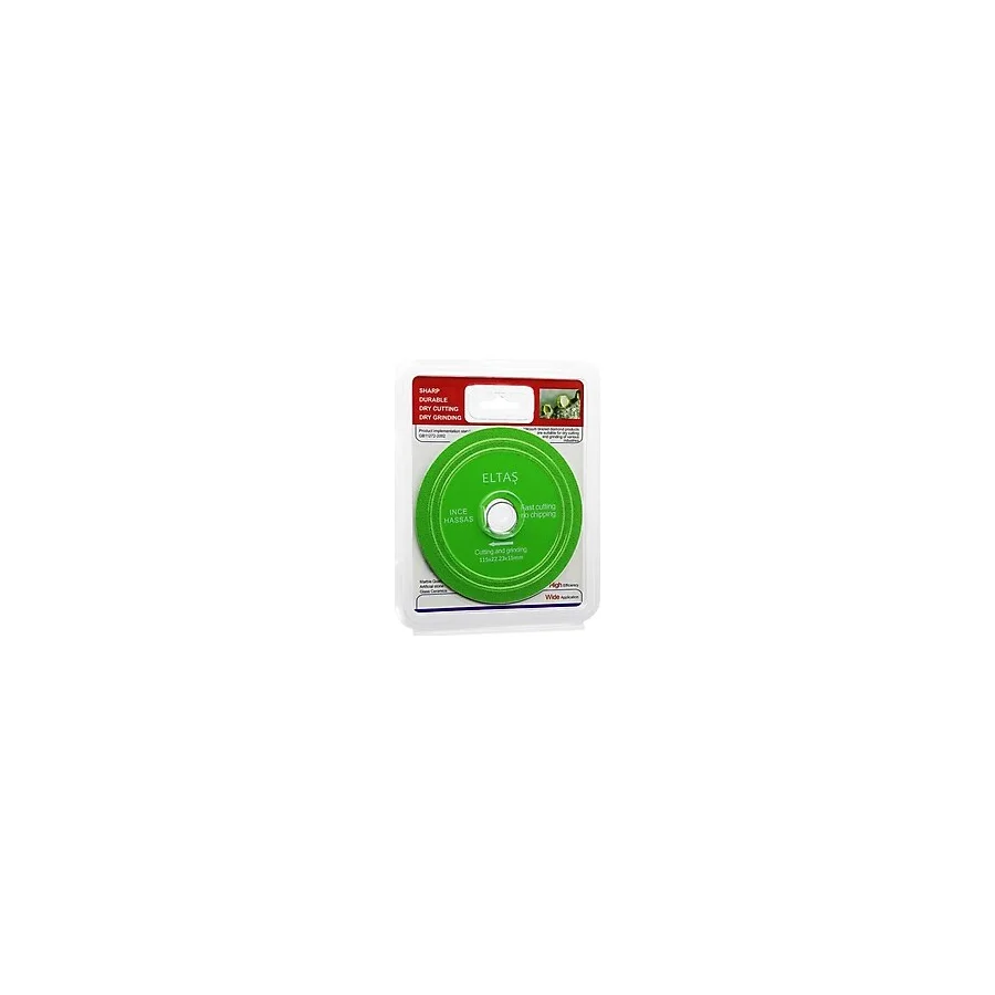 CAM KESME YEŞİL HASSAS KESİCİ DİSK - TAŞLAMA 115X22X23X15MM-Findit
