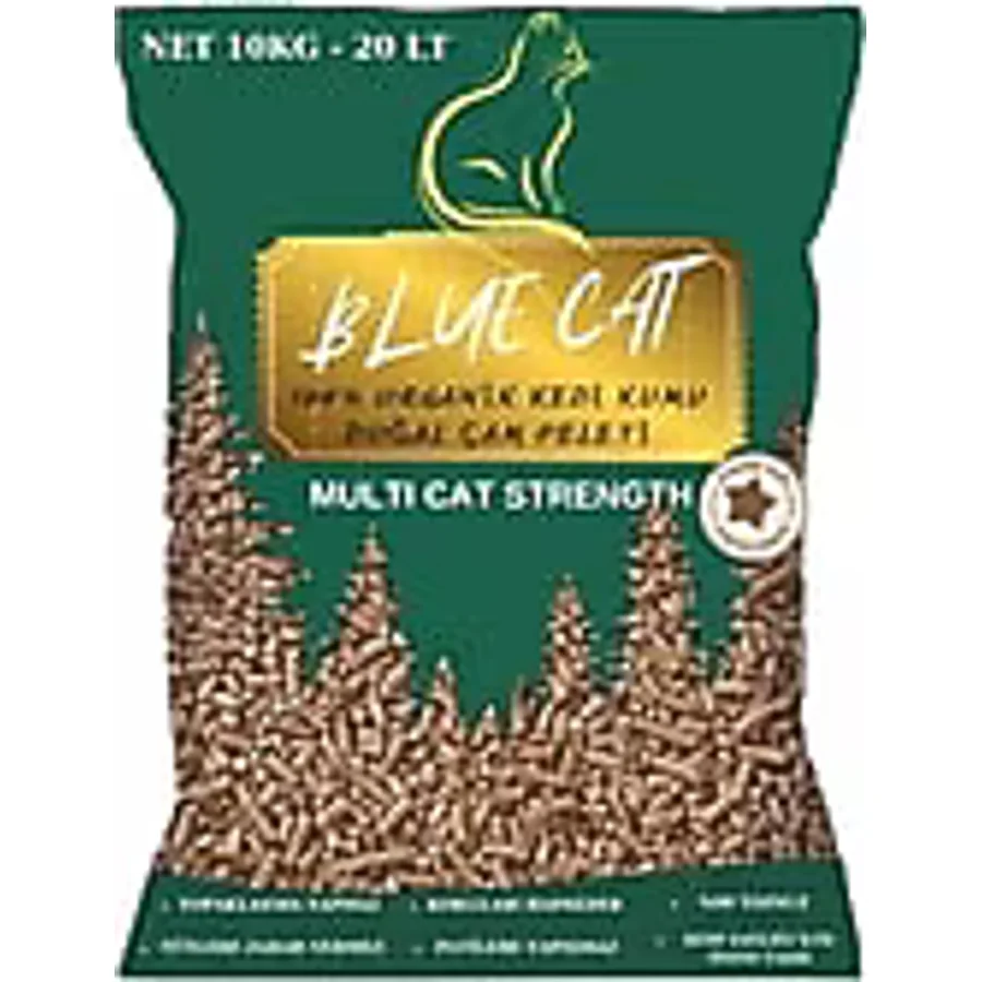 Çam Peleti Sürüngen Kumu Net 10 kg - 20 Lt - Topaklanmayan %100 Organik Cam Peledi
