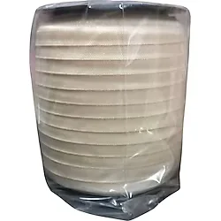 Çamaşır Lastiği Düz 1 Cm 1 Metre Krem