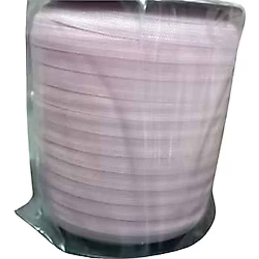 Çamaşır Lastiği Düz 1 Cm 75 Metre 1 Top Açık Pembe