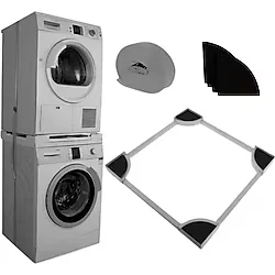 Çamaşır Makinesi Kurutma Makinesi İstifleme Birleştirme Kiti Candy Hoover Ayarlanabilir