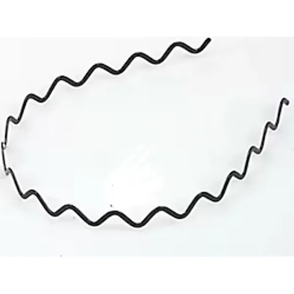 Çamaşırsepeti 3 Adet Metal Kırılmaz Zigzag Erkek / Kadın Unisex Saç Tacı / Taç