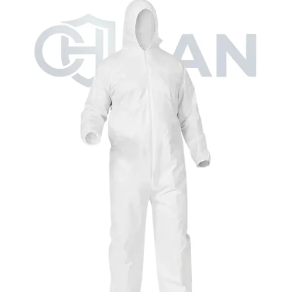 Can Hijyen 20-25 Gr Can Kapüşonlu Tek Kullanımlık Koruyucu Iş Tulumu - Kapüşonlu Beyaz Tela (Unisex) 1 Adet