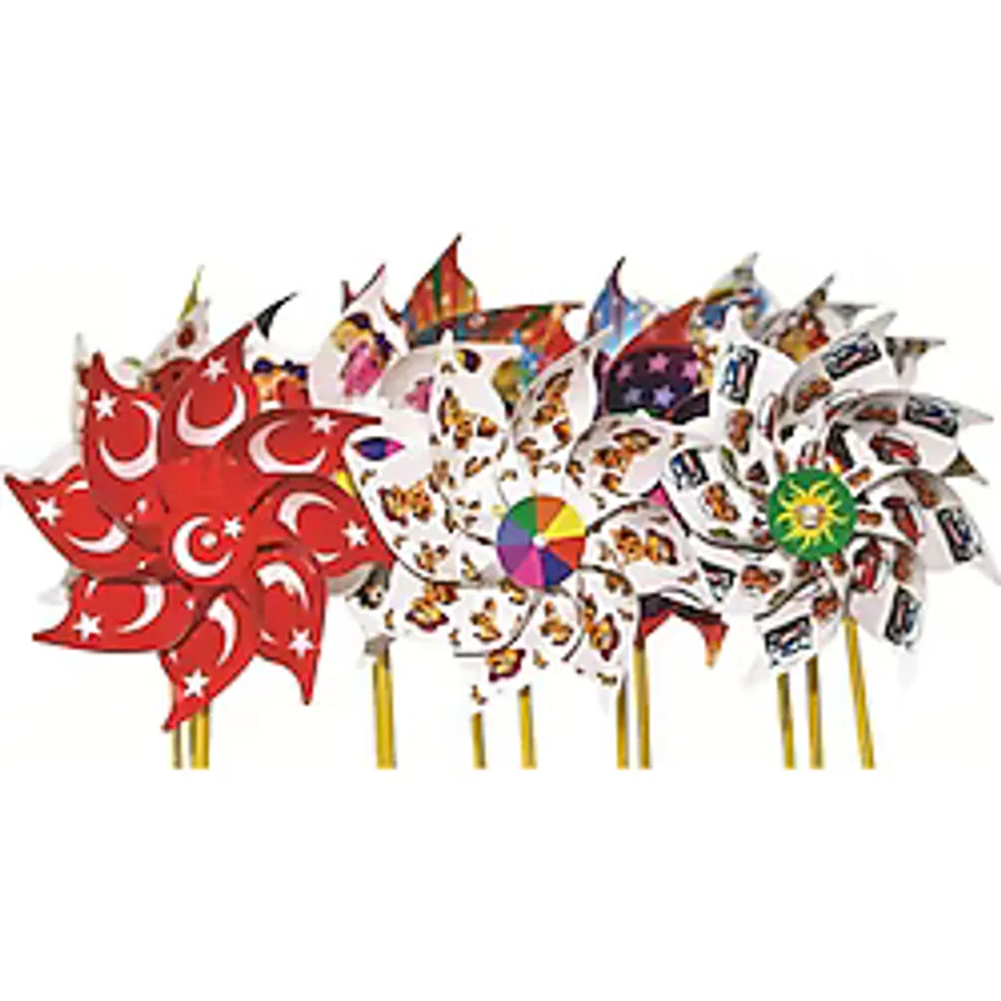 Can Oyuncak Rüzgar Gülü 3'lü Karışık