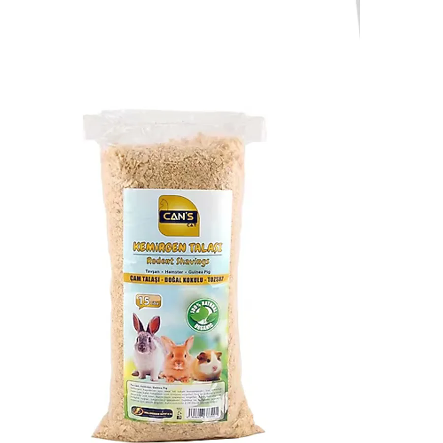 Can's Cat Hamster ve Tavşan Çam Talaşı 15 L