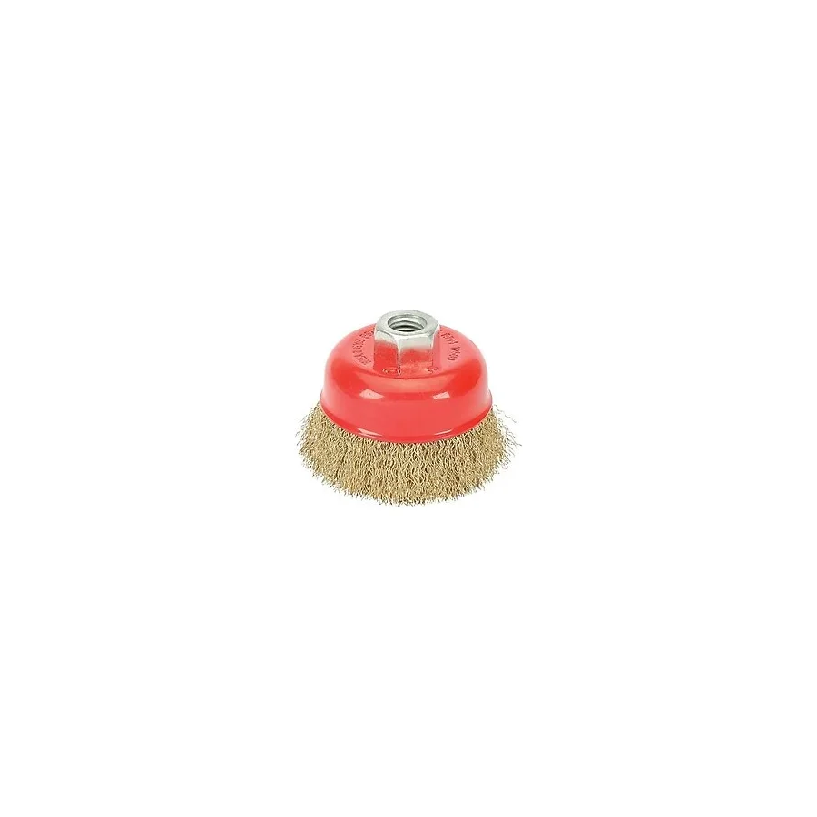 Çanak Saçaklı Tel Fırça 100 mm