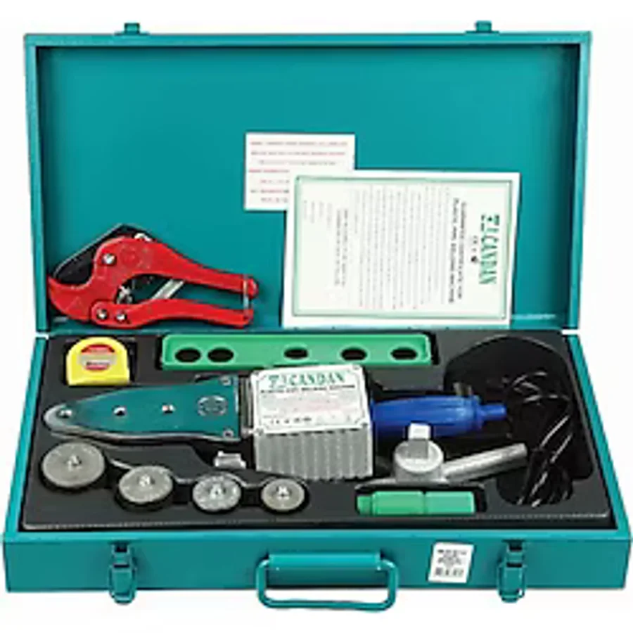 Candan CM-03-SET-V 1500 W PPRC Plastik Boru Kaynak Makinesi