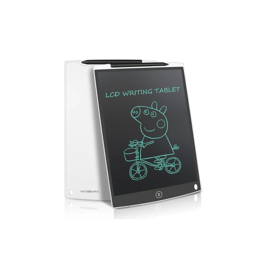 Canderel Lcd 12.5 Inç Dijital Kalemli Çizim Yazı Tahtası Not Yazma Eğitim Tableti Writing Tablet Büyük Boy
