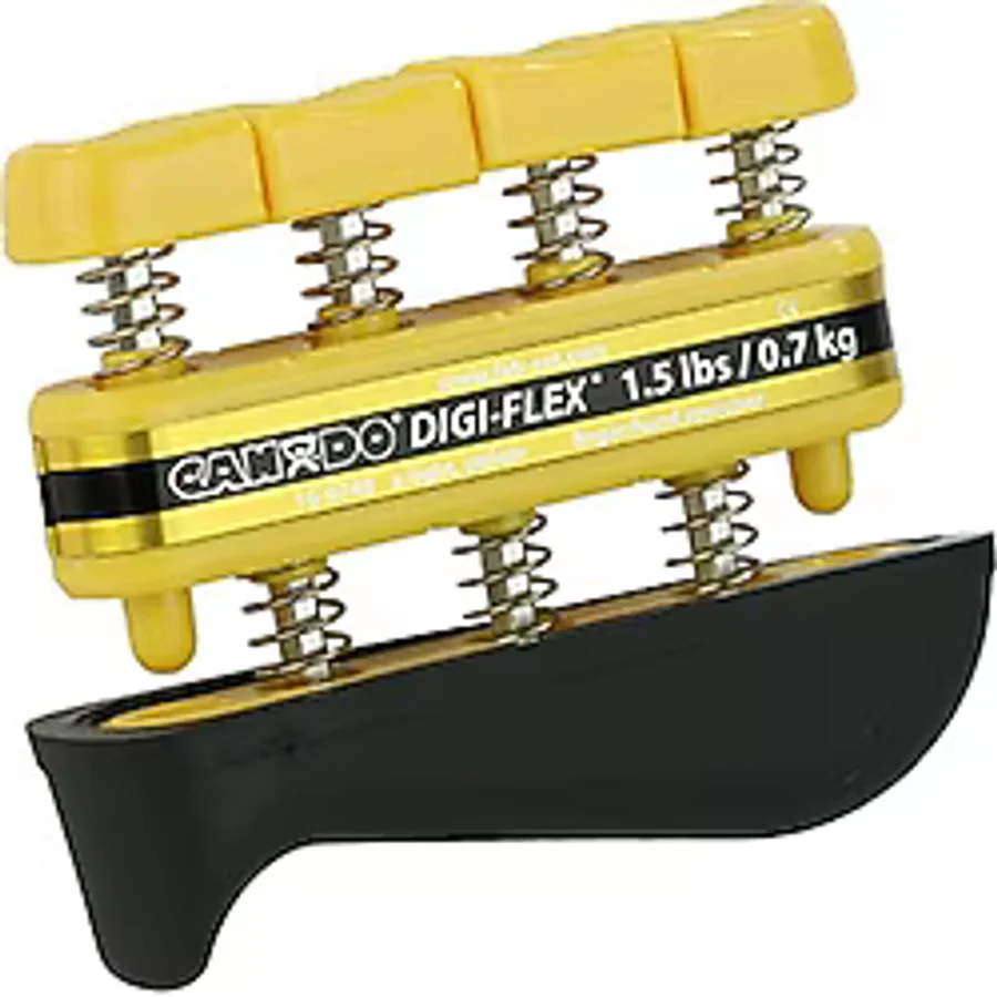 CanDo Digi-Flex el egzersiz aleti - Sarı, x-light - Parmak-10-0740