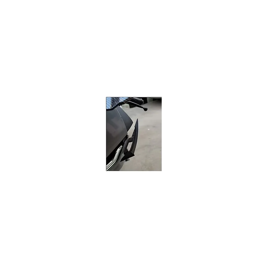 CANEREGE 2 adet motosiklet Winglet aerodinamik Spoiler yan SPOİLER motosiklet aksesuarları kask bıçağı V2