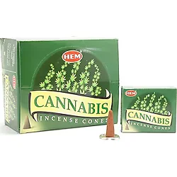 Cannabis Aromalı Konik Tütsü