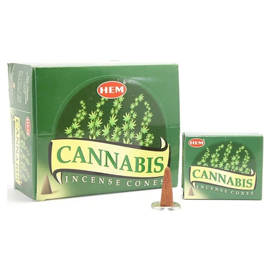 Cannabis Aromalı Konik Tütsü